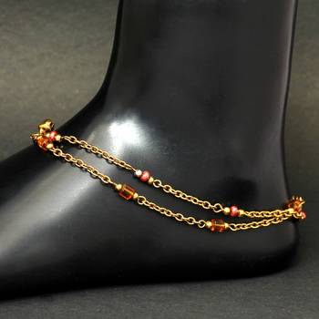 Gold anklets 2