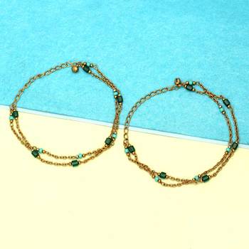 Green anklets 1