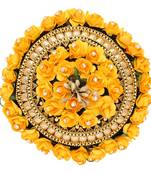 Yellow hair-accessories