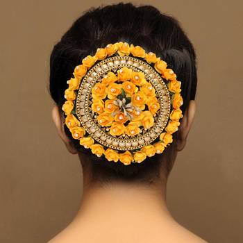 Yellow hair-accessories 2