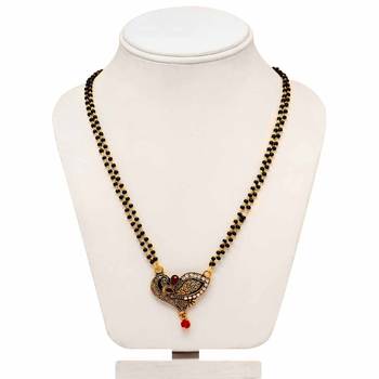 Maroon mangalsutra 1