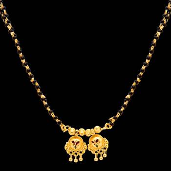 Maroon Mangalsutra 4