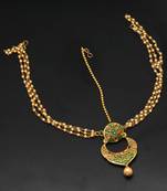 Green hair-accessories