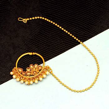 Gold Nose Ring 1