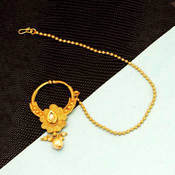 Gold Nose Ring 1
