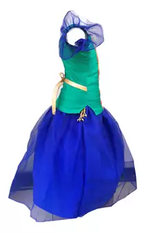  Parrot Green Blue Baby gilrl Lehenga choli,.FULLY STITCHED.