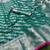 Women'S Designer Green Banarasi Kanjivaram Saree With Designer Blouse