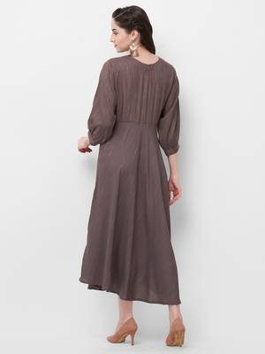 Grey printed rayon ethnic-kurtis 2