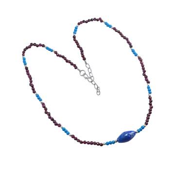 Multicolor Lapis Lazuli Necklaces 1