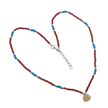 Multicolor Chalcedony Necklaces 1