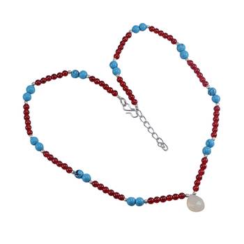Multicolor Chalcedony Necklaces 1