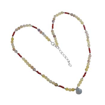 Multicolor Chalcedony Necklaces 1