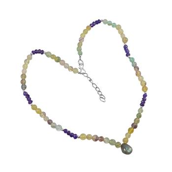 Multicolor Crystal Necklaces 1