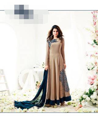 Light-cream fancy santoon salwar 1