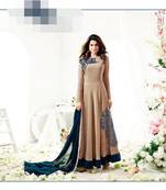 Light-cream fancy santoon salwar