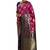 Multicolor Woven Art Silk Saree With Blouse