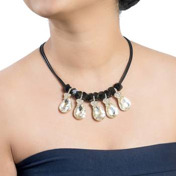 White necklaces 1