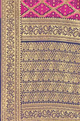 Pink Woven Art Silk Saree With Blouse 4