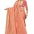 Peach Woven Art Silk Saree With Blouse