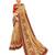 Beige Embroidered Cotton Silk Saree With Blouse