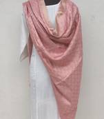 Peach  Viscose Dupatta