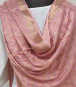 Peach  Viscose Dupatta