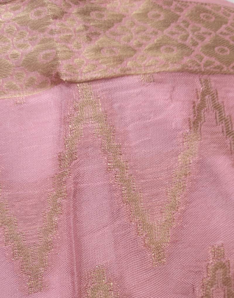 Peach  Viscose Dupatta