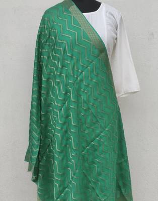 Green Viscose Dupatta 2