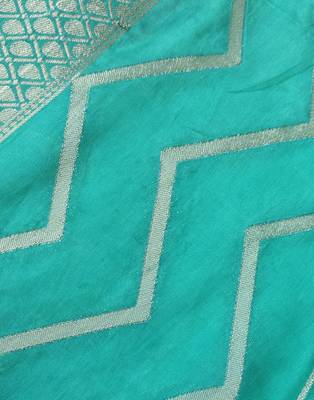 Green Viscose Dupatta 3
