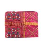 Women Multi-Colour cotton Clutch