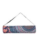 Indian Handmade cotton Blue Mandala Yoga  Bag
