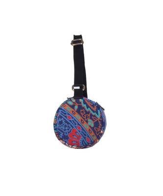 Indian Handmade cotton Blue Mandala Yoga  Bag 4