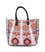 Indian Handmade cotton Brown Mandala Sholder Bag