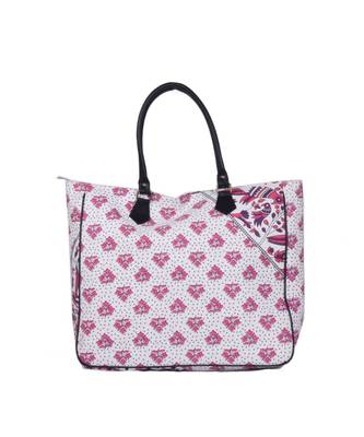 Indian Handmade cotton Pink Mandala Sholder Bag 1