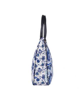Indian Handmade cotton Purple Mandala Sholder Bag 4