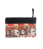 Women Multi-Colour cotton Clutch Bag