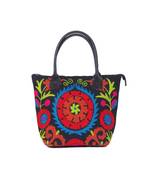 Indian Handmade cotton Red Suzani Bag