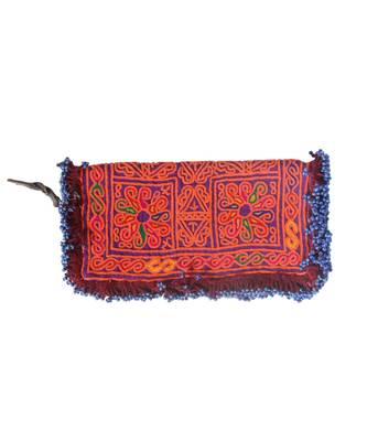 Women Multi-Colour cotton Clutch Bag 1