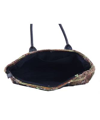 Indian Handmade cotton Brown Khambadiya Sholder Bag 2