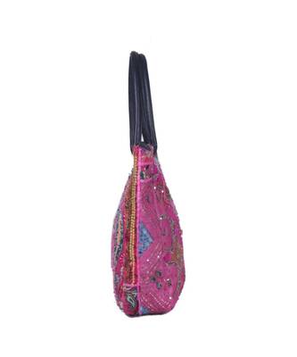 Indian Handmade cotton Pink Jati Bag  Bag 3