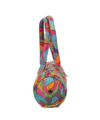 Vintage Handmade bangali throw asian art Women Hand Bag 3