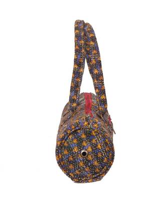 Vintage Handmade bangali throw asian art Women Hand Bag 3