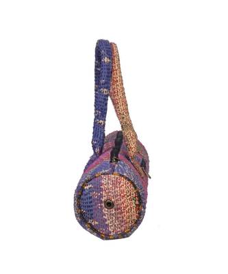 Vintage Handmade bangali throw asian art Women Hand Bag 3
