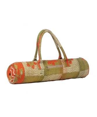 Vintage Handmade bangali throw asian art Women Hand Bag 2