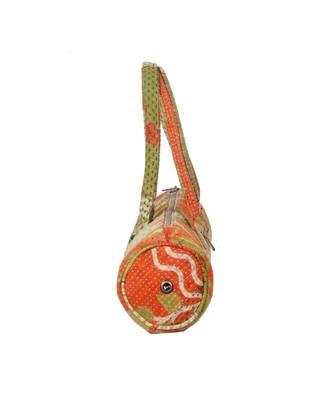 Vintage Handmade bangali throw asian art Women Hand Bag 3