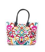 Vintage Handmade Canvas cotton Embrodiery Women Hand Bag