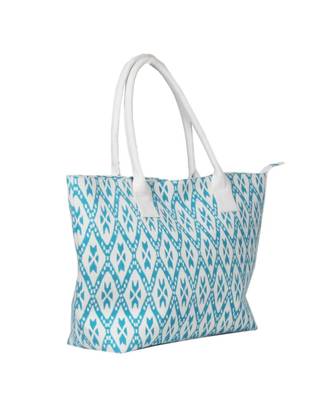 Vintage Handmade Canvas cotton Printed Women Hand Bag 3
