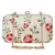 Anekaant Tulle Embroidered Faux Silk Clutch Natural & Multi