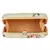Anekaant Tulle Embroidered Faux Silk Clutch Natural & Multi