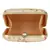 Anekaant Vista Embroidered Faux Silk Clutch Beige & Multi